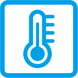 ０℃から45℃まで 温度設定ができる